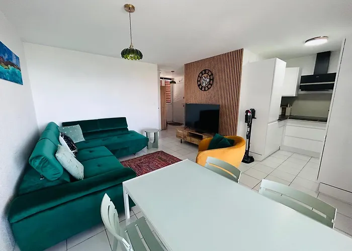 아파트 Sea Blue Les Roches Marines *